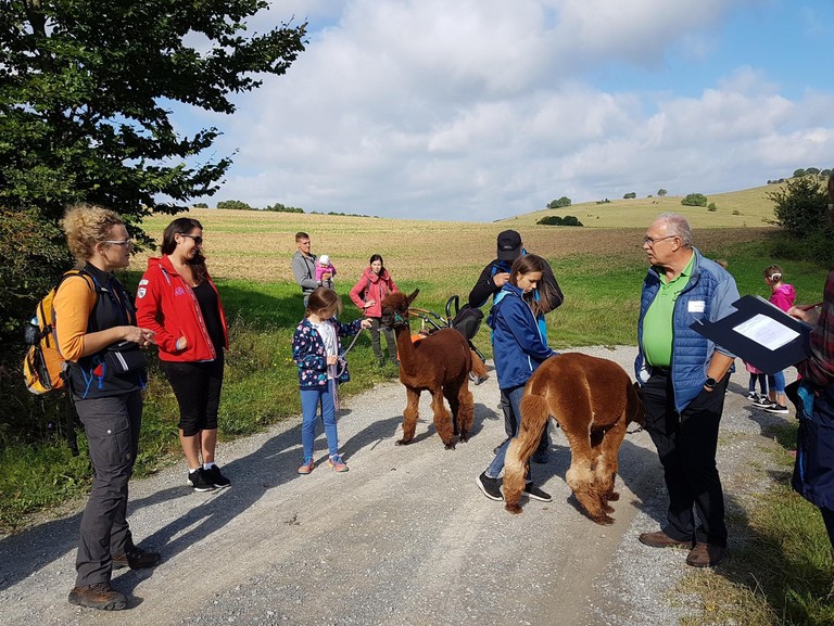 geführte Wanderung am Schäferweg bei Oberkatz